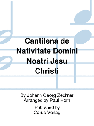 Cantilena de Nativitate Domini Nostri Jesu Christi