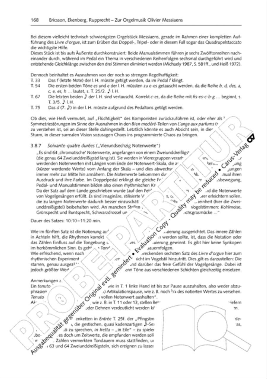 Orgelschule zur historischen Auffuhrungspraxis Organ Solo scores gallery preview page 169