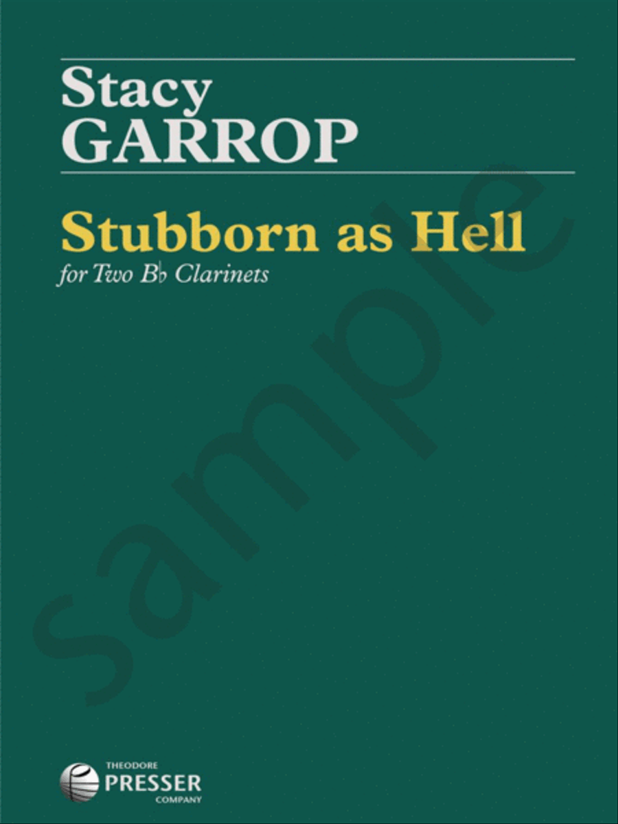 Stubborn As Hell Chamber Music scores gallery preview page 2