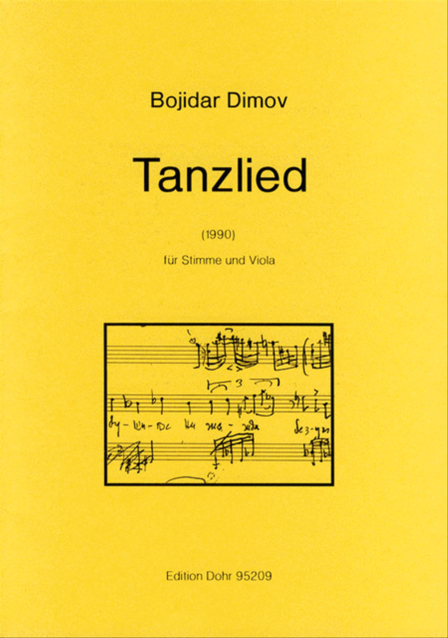 Tanzlied für Sopran und Viola (1990) Viola Solo scores gallery preview page 1