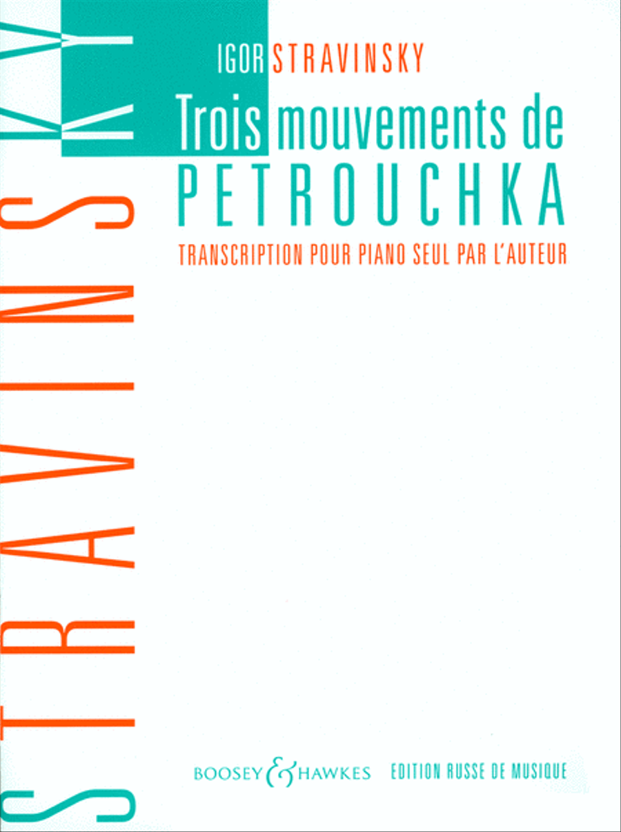 Three Movements from Pétrouchka Piano Solo scores gallery preview page 1