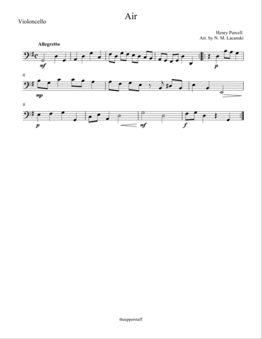 Air String Quartet scores gallery preview page 4