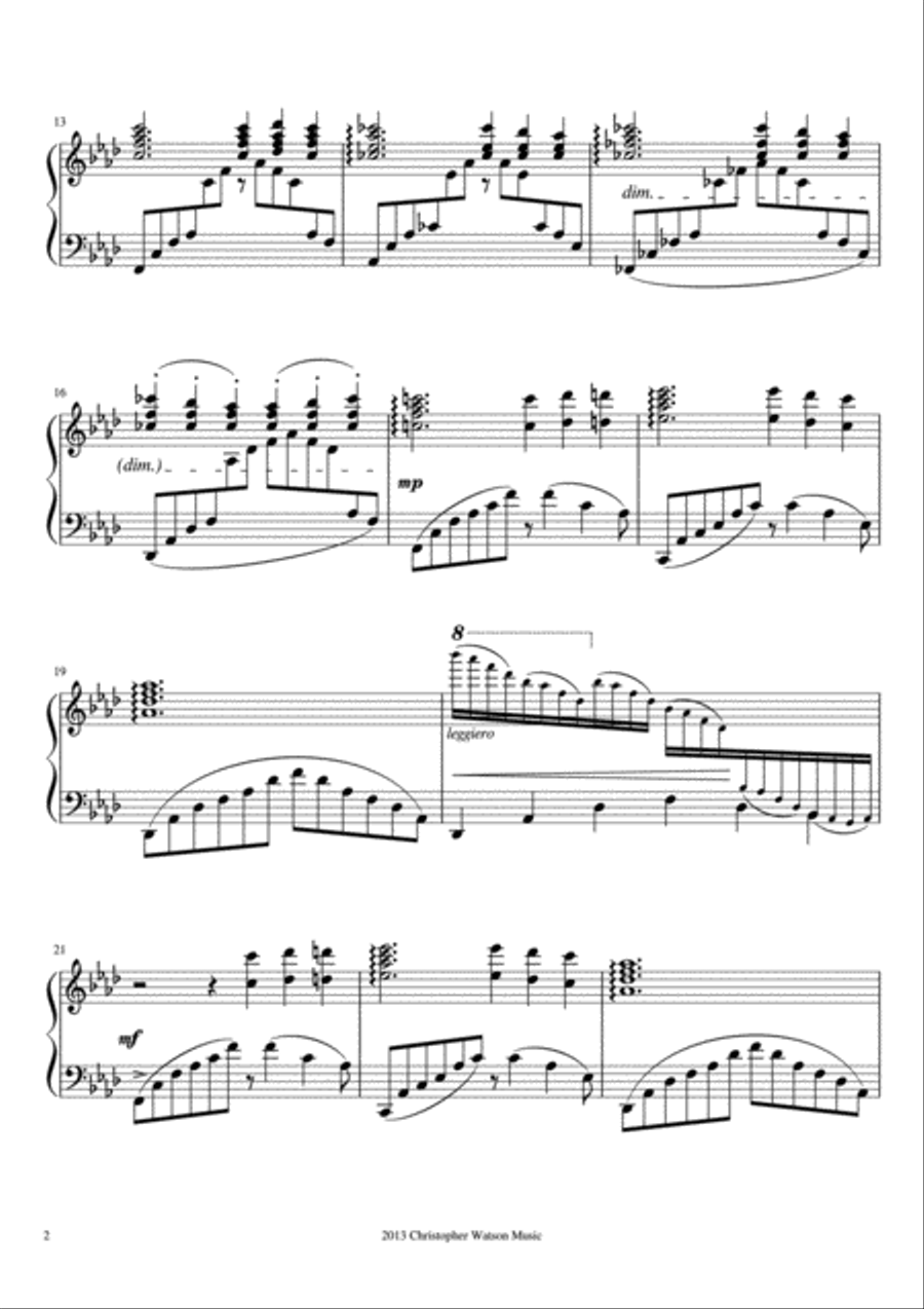 Jorinda (from 'Fairy Tale Suite') - for Solo Piano Piano Solo scores gallery preview page 2