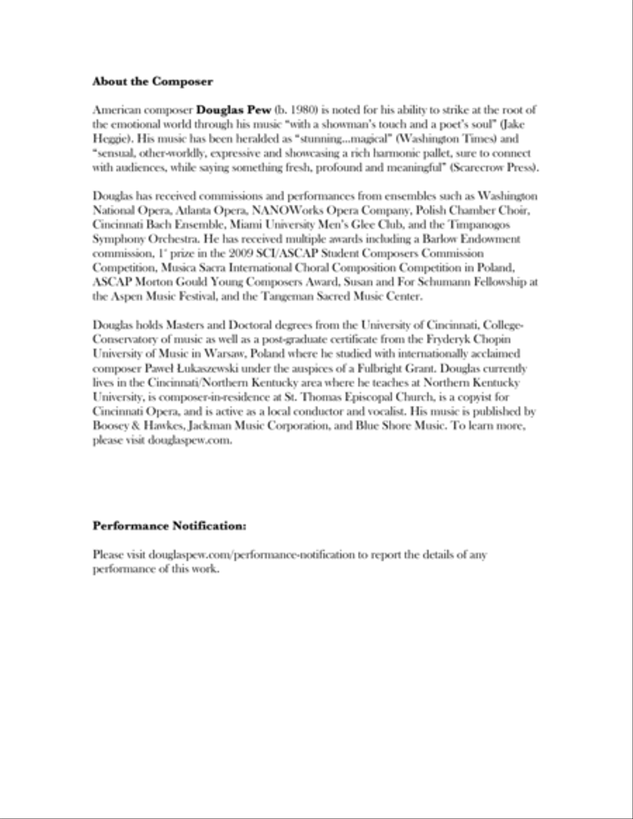 Gloria, Double Chorus a cappella Divisi scores gallery preview page 2