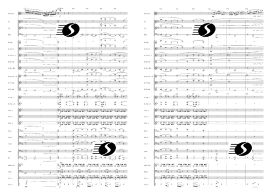Virtuoso Concert Band scores gallery preview page 18