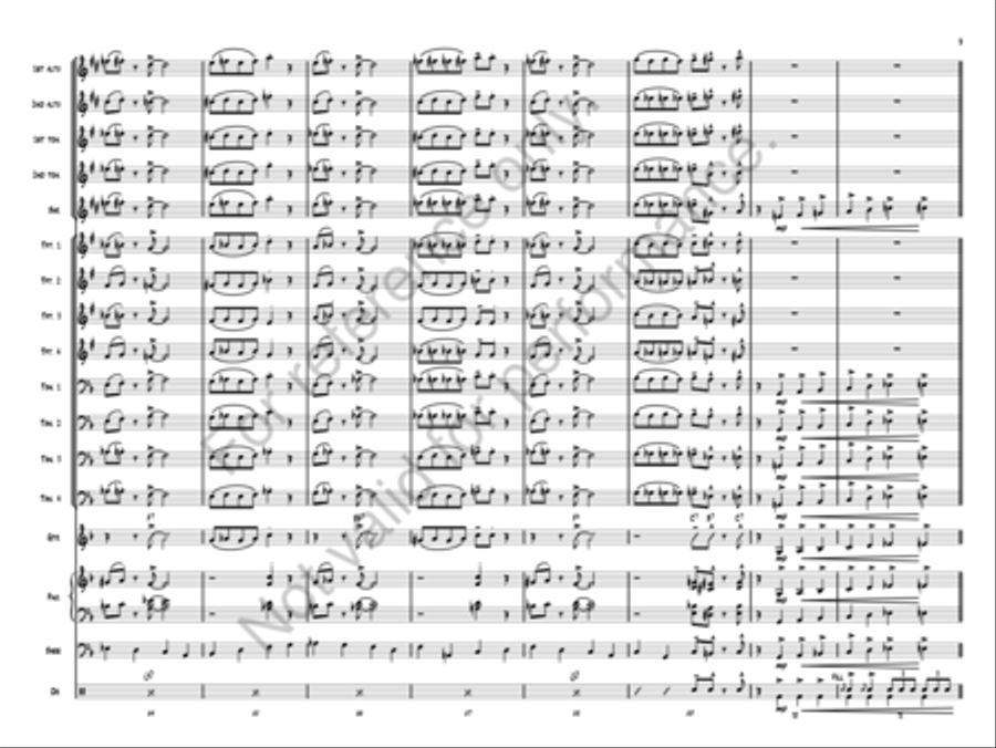 Let's Have Some Fun Jazz Ensemble scores gallery preview page 10