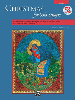 Book cover for Christmas for Solo Singers