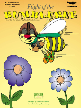 Book cover for Flight of The Bumblebee for Trumpet and Piano
