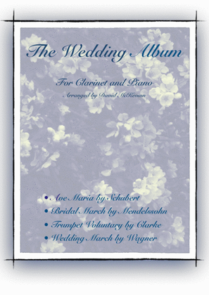 Book cover for The Wedding Album, for Solo Clarinet and Piano