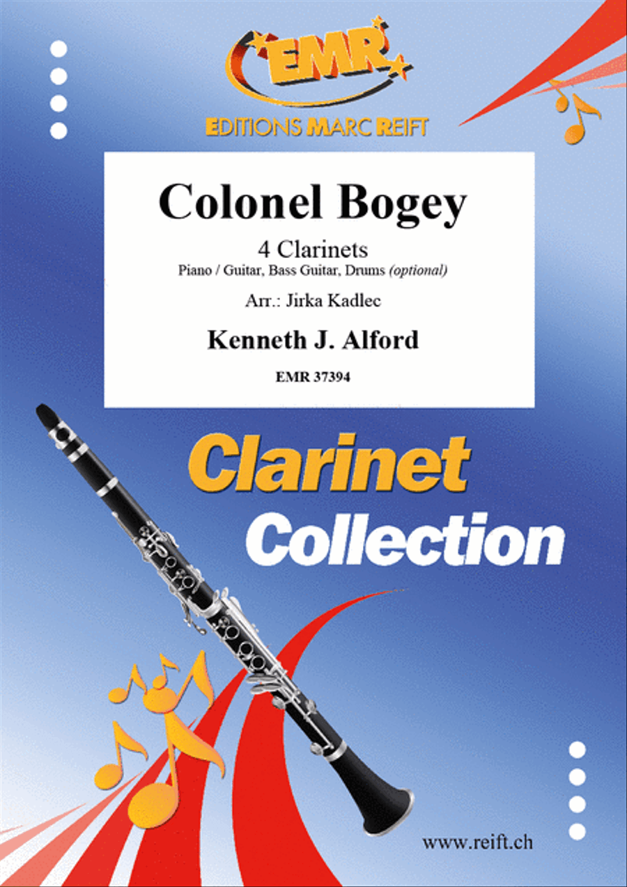 Colonel Bogey Clarinet scores gallery preview page 1