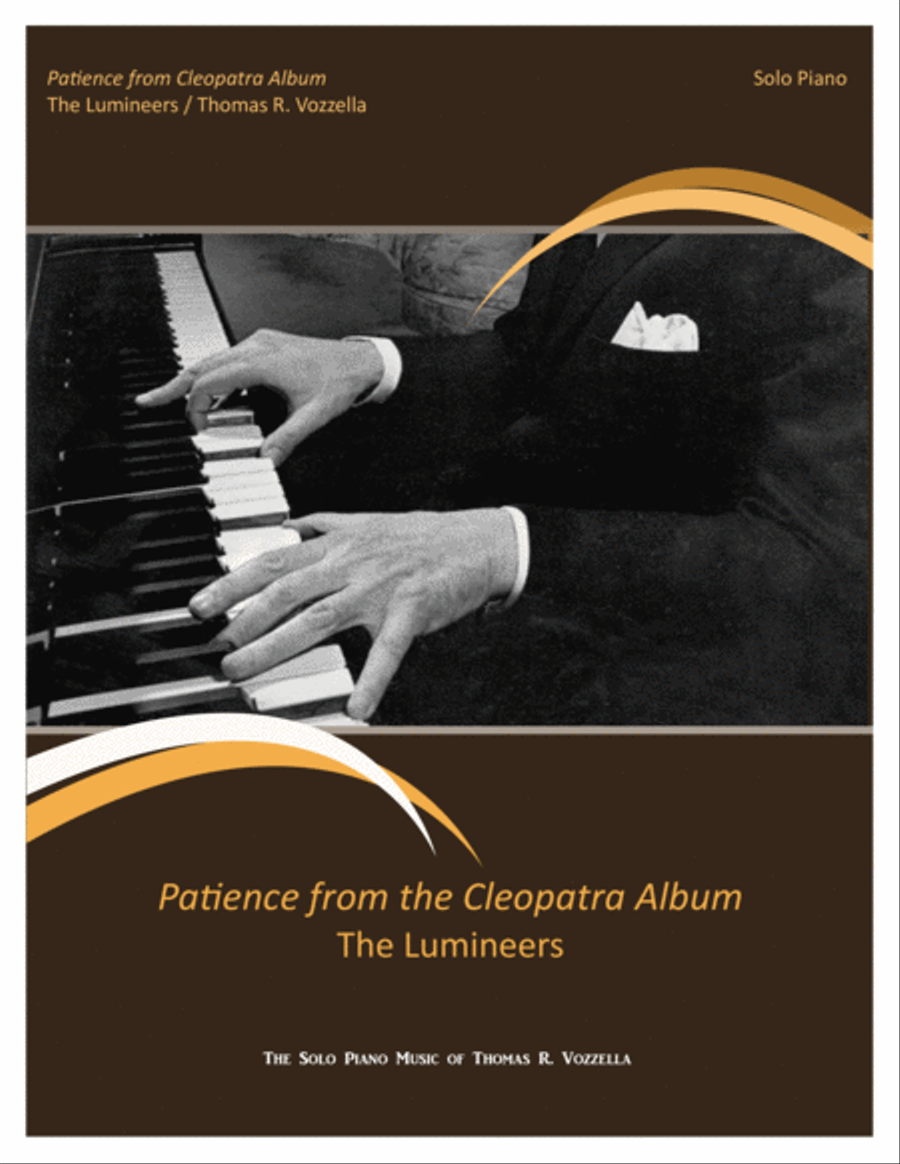Patience Piano Solo scores gallery preview page 1