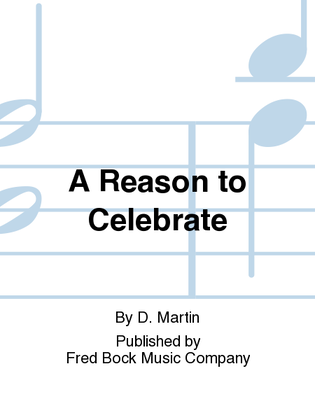 Book cover for A Reason to Celebrate