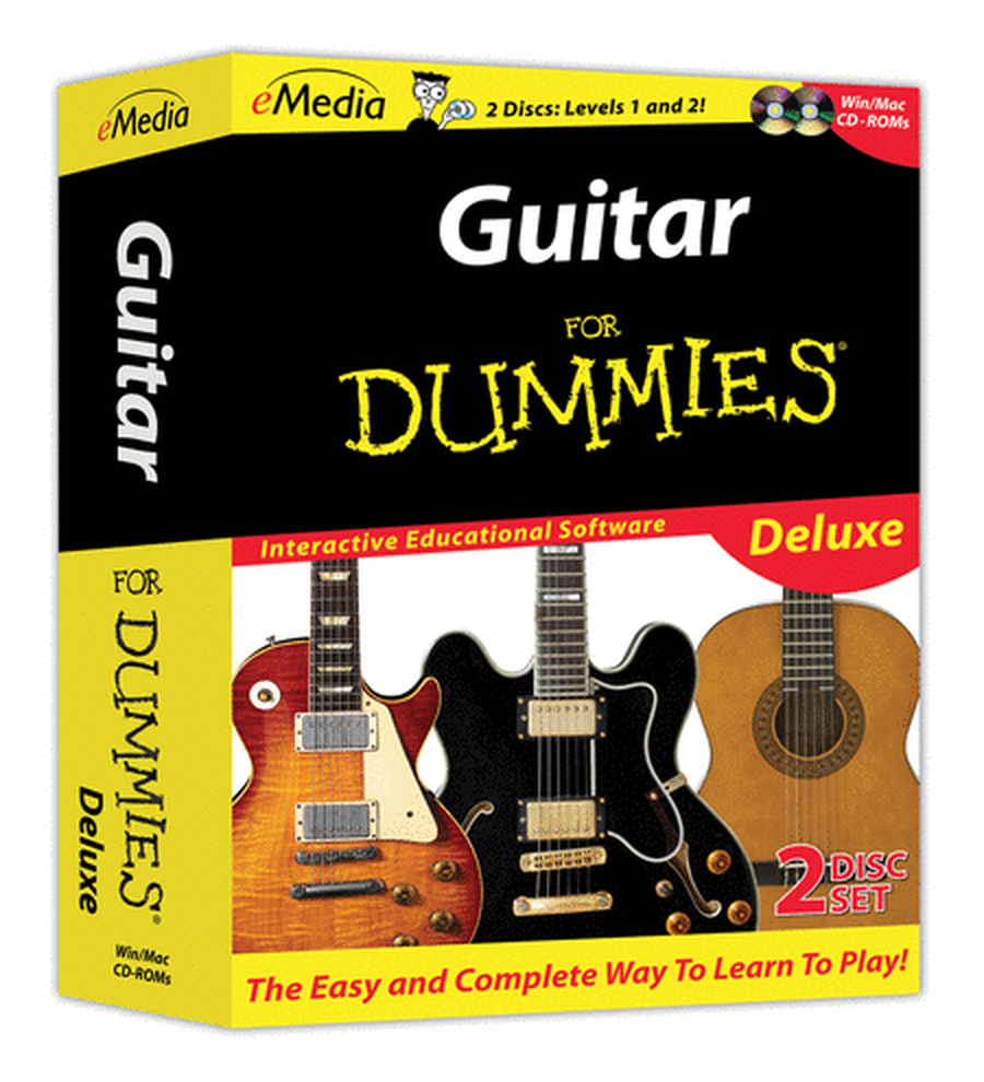 Guitar For Dummies Deluxe 2-CD-ROM Set