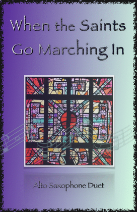 When the Saints Go Marching In, Gospel Song for Alto Saxophone Duet