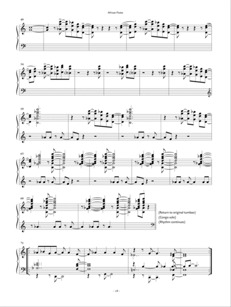 The Music of Clare Fischer Small Ensemble scores gallery preview page 4