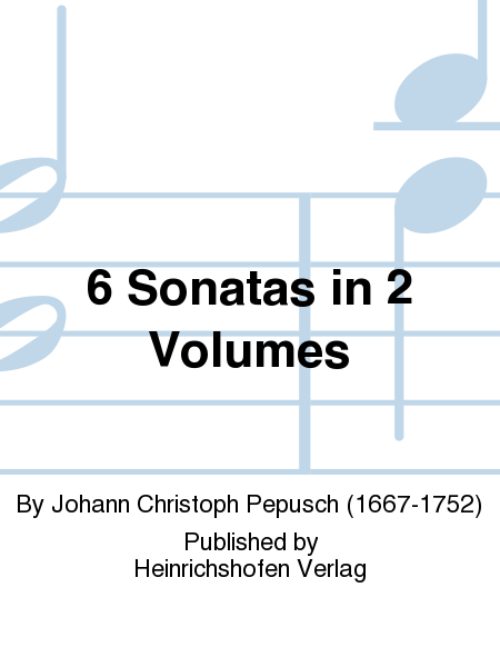 6 Sonatas in 2 Volumes Vol. 2