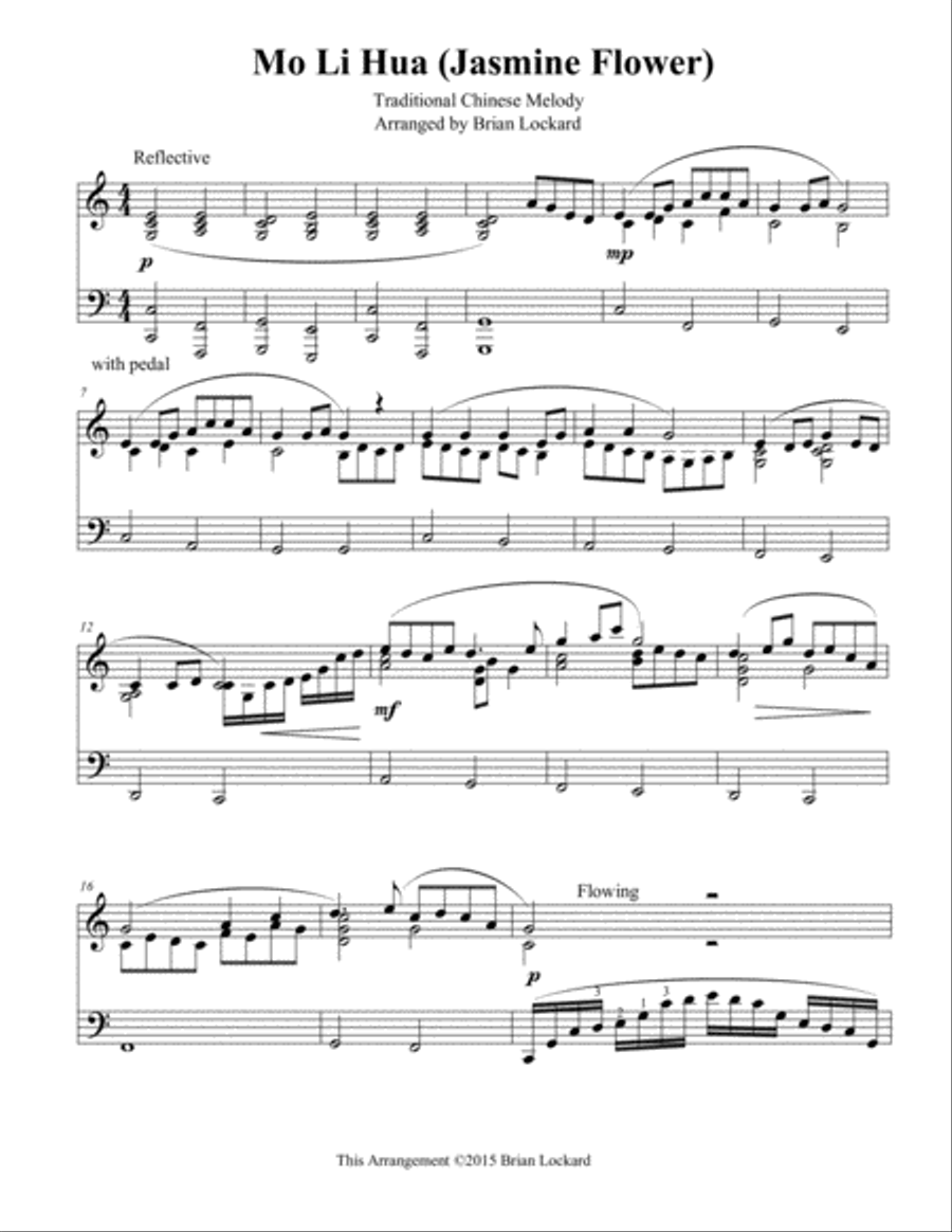 Mo Li Hua 9as performed by SOUNDSKETCH
