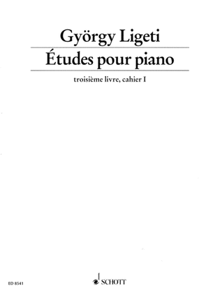 Book cover for Études pour Piano – Volume 3, Part 1