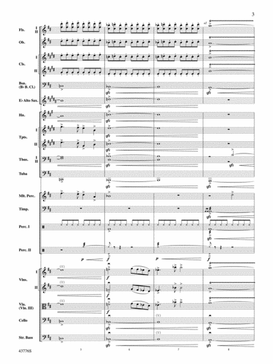 From the Realms of Glory!: Score