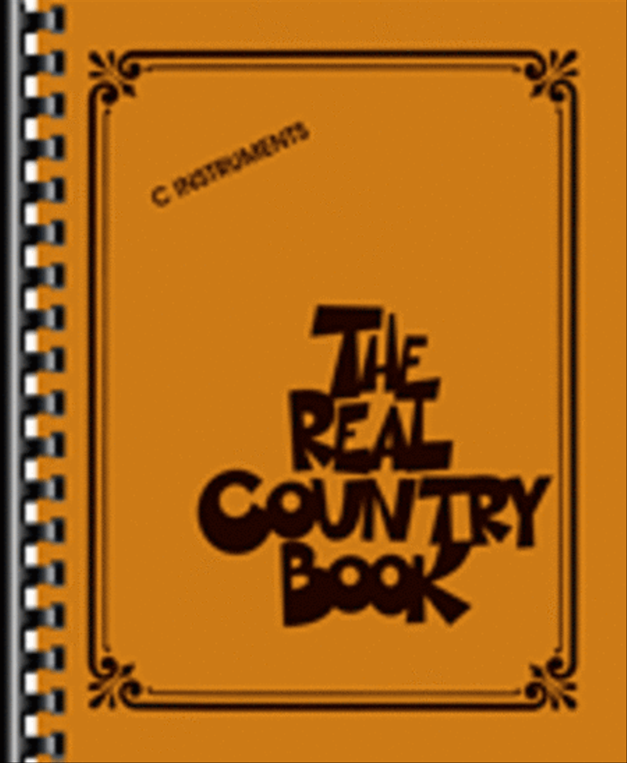 The Real Country Book The Real Country Book Piano scores gallery preview page 1