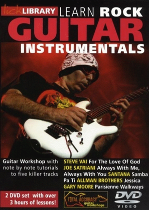Learn To Play Rock Guitar Instrumentals2Dvd