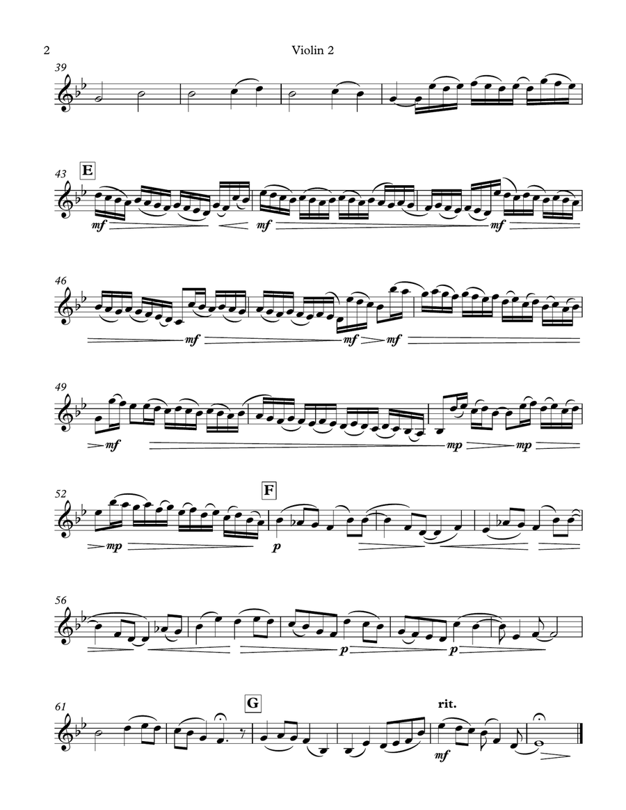 Landslide String Quartet scores gallery preview page 3