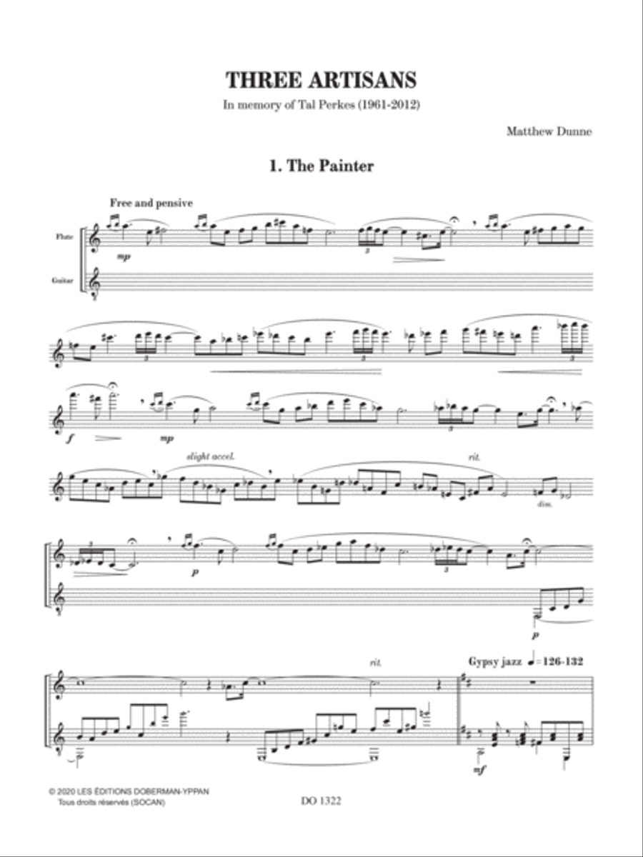 Three Artisans Flute scores gallery preview page 4