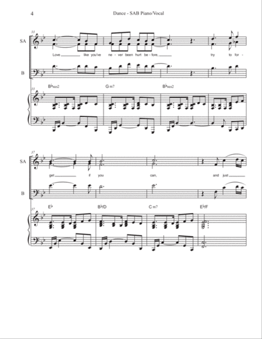 Dance 3-Part scores gallery preview page 5
