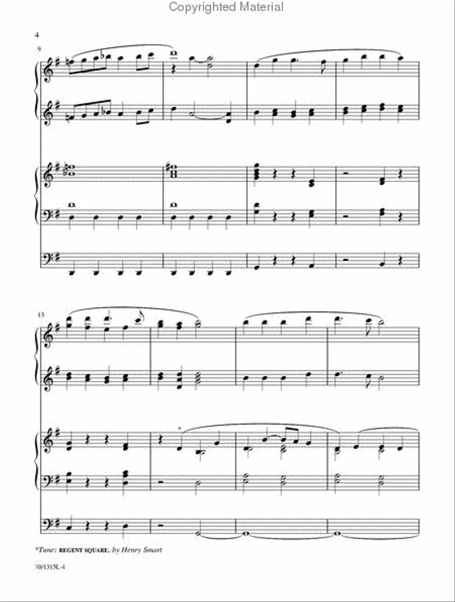 A Christmas Tapestry A Christmas Tapestry Organ scores gallery preview page 3
