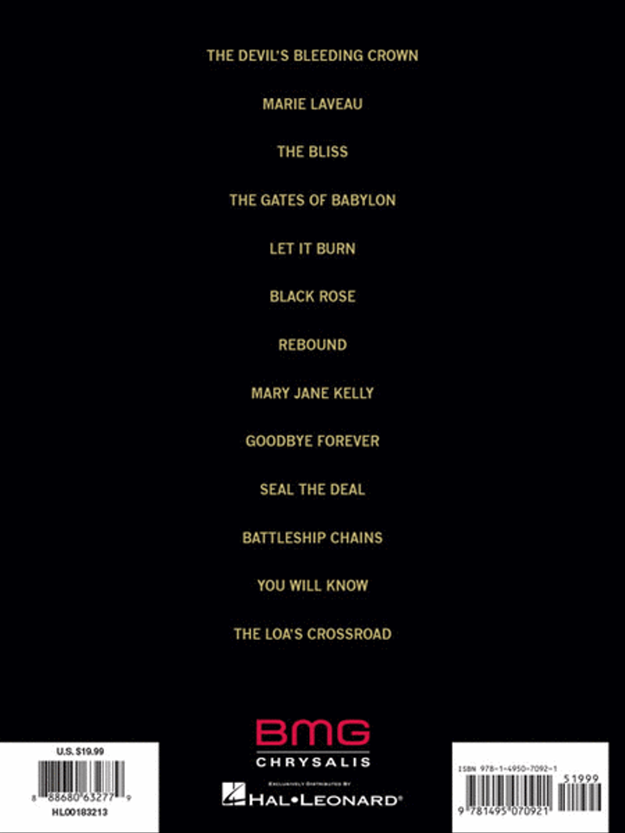 Volbeat - Seal the Deal & Let's Boogie Electric Guitar scores gallery preview page 6