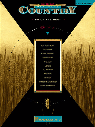 Book cover for The Ultimate Series - Country, 2nd Edition