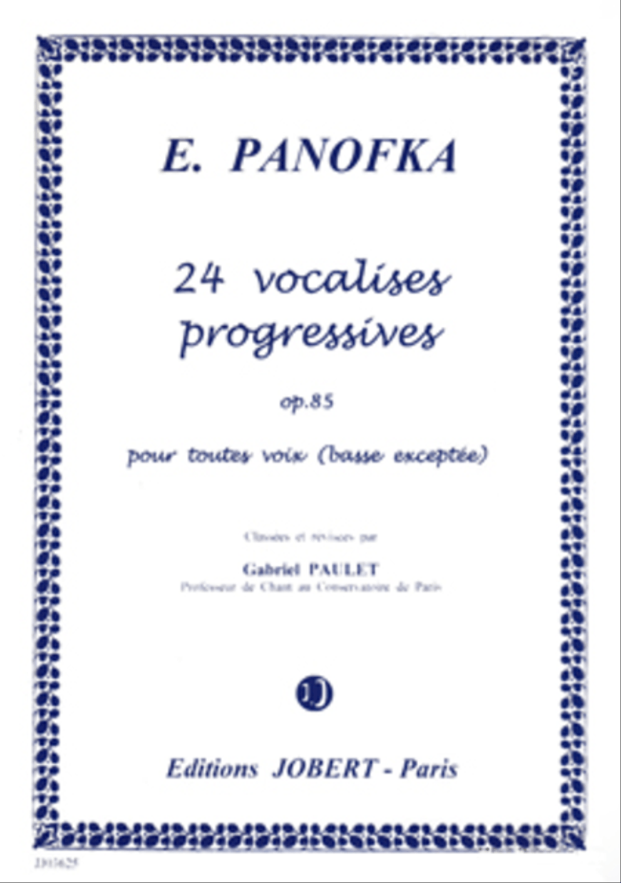 Vocalises - Volume 3 Op. 85 (24) Voice Solo scores gallery preview page 1