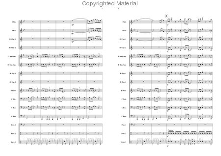 On the Movieset Concert Band scores gallery preview page 4