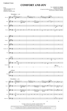 Book cover for Comfort And Joy (Full Orchestra) - Score