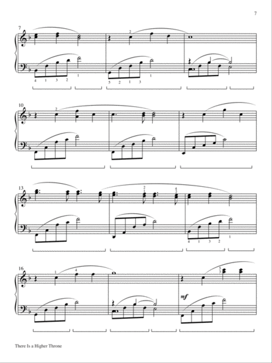 Simply Praise: Book 2 (Intermediate Level) Piano Solo scores gallery preview page 3
