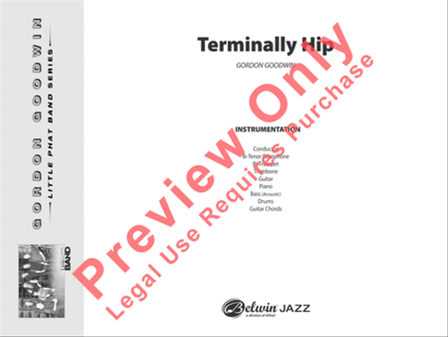 Terminally Hip Terminally Hip Jazz Ensemble scores gallery preview page 12