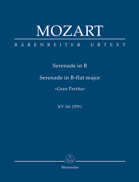 Wolfgang Amadeus Mozart: Serenade In Bb Major, K. 361  (Gran Partita)
