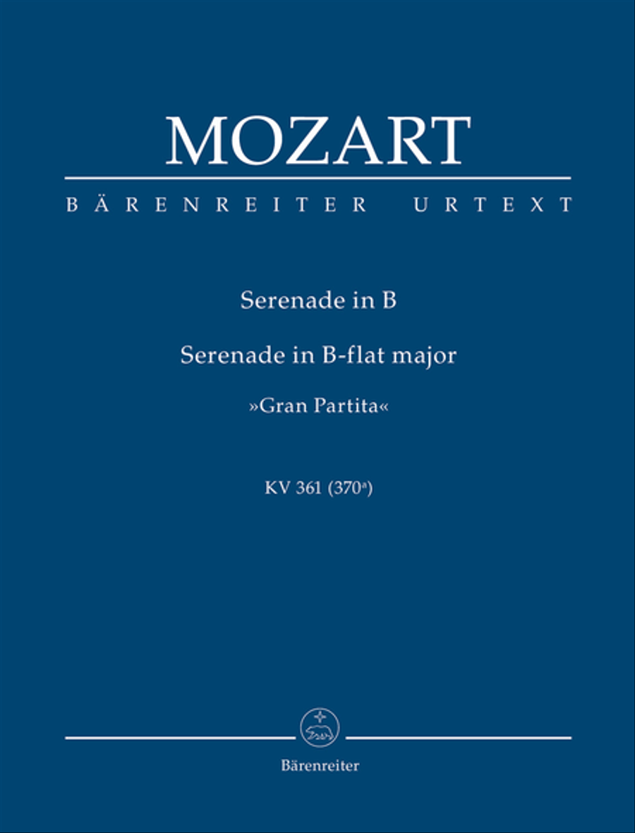 Serenade In Bb Major, K. 361 Orchestra scores gallery preview page 1