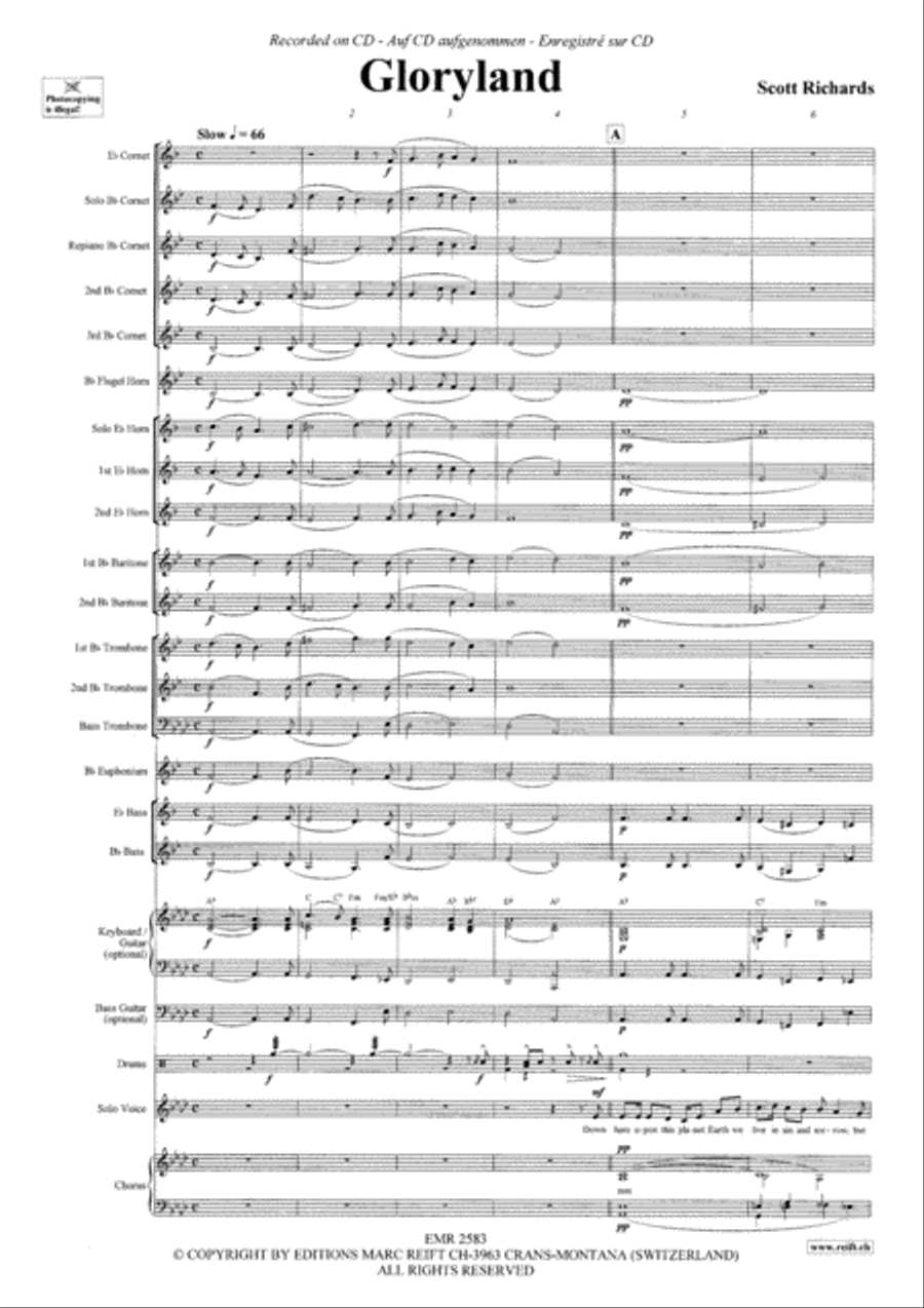 Gloryland 4-Part scores gallery preview page 4