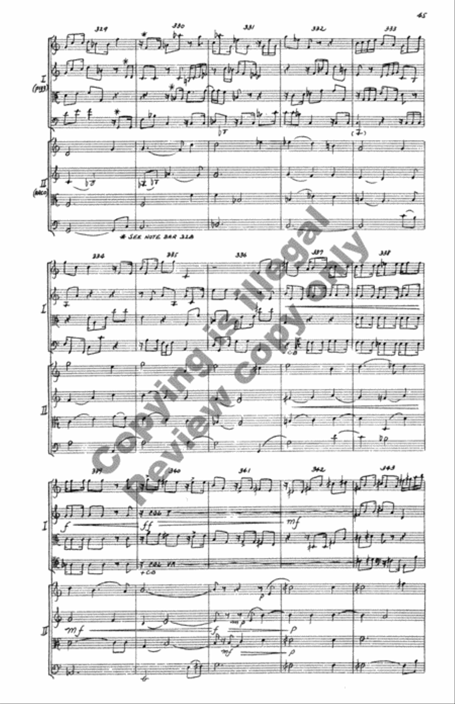 Concerto for Orchestra Full Orchestra scores gallery preview page 123