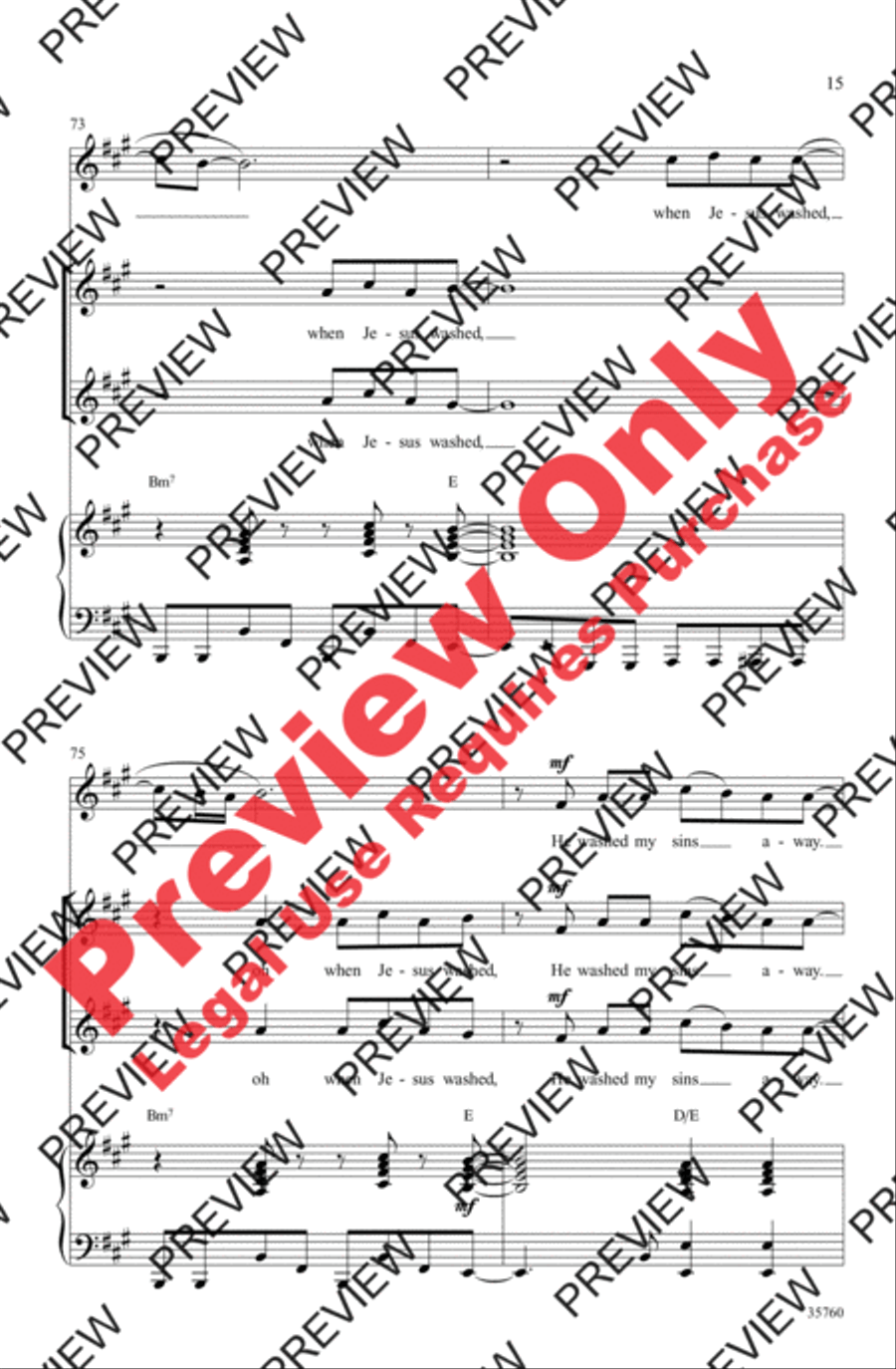 Oh Happy Day 2-Part scores gallery preview page 34