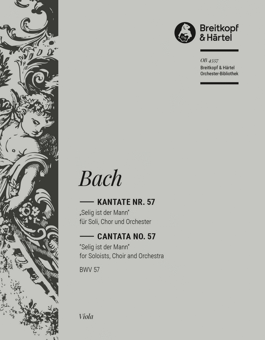 Cantata BWV 57 "Blessed is the man"