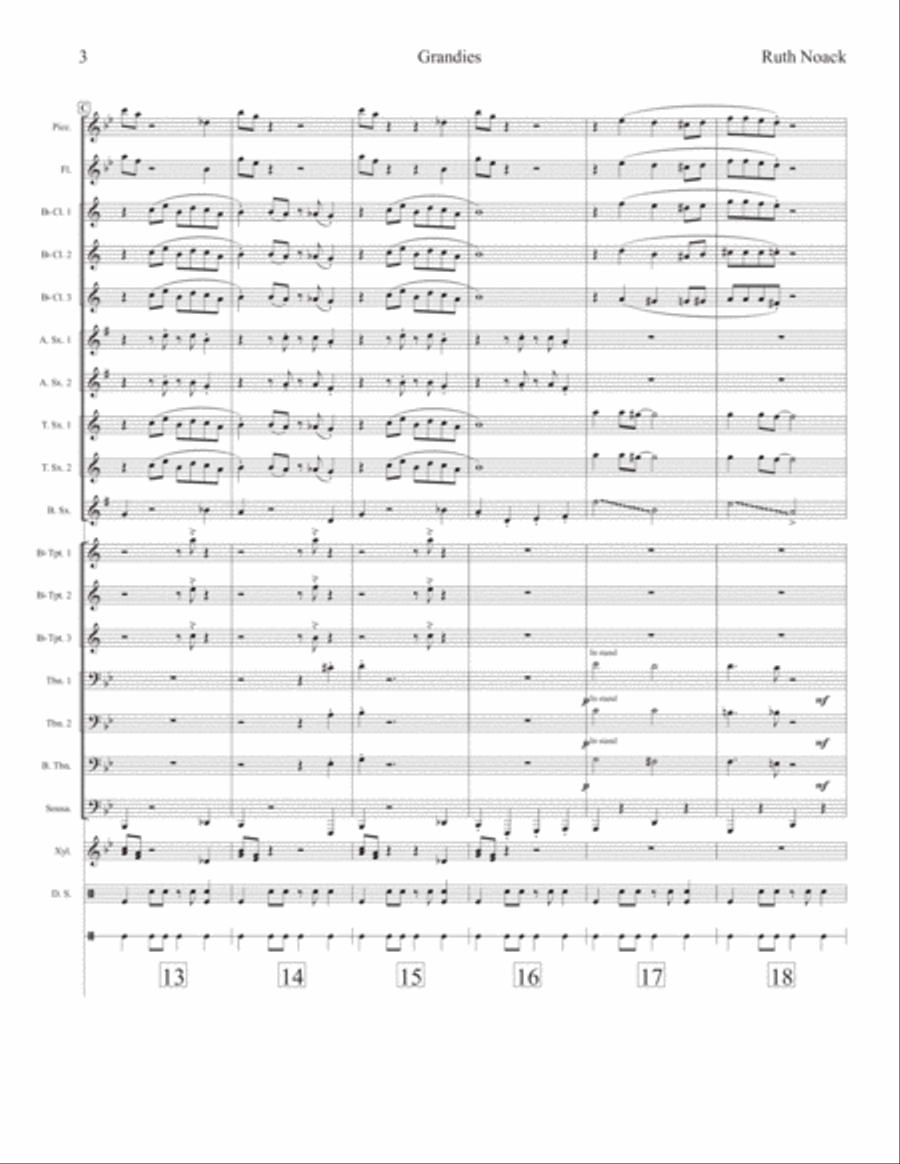 GRANDIES™ Jazz Ensemble scores gallery preview page 3
