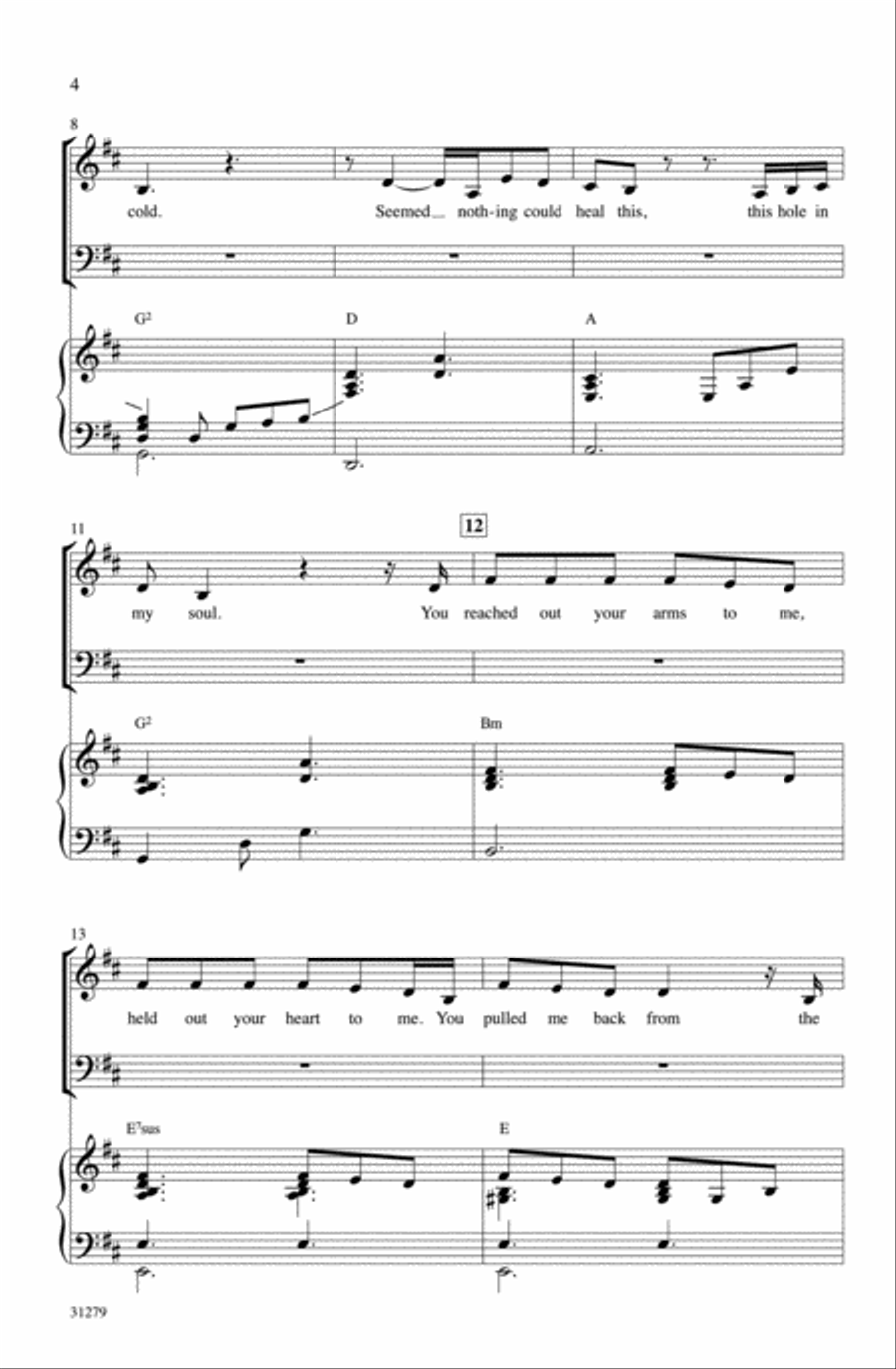 <br>Sheet music extract