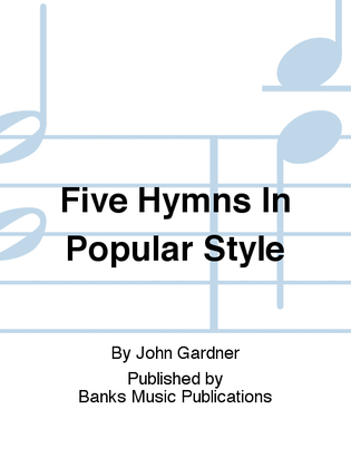 Book cover for Five Hymns In Popular Style