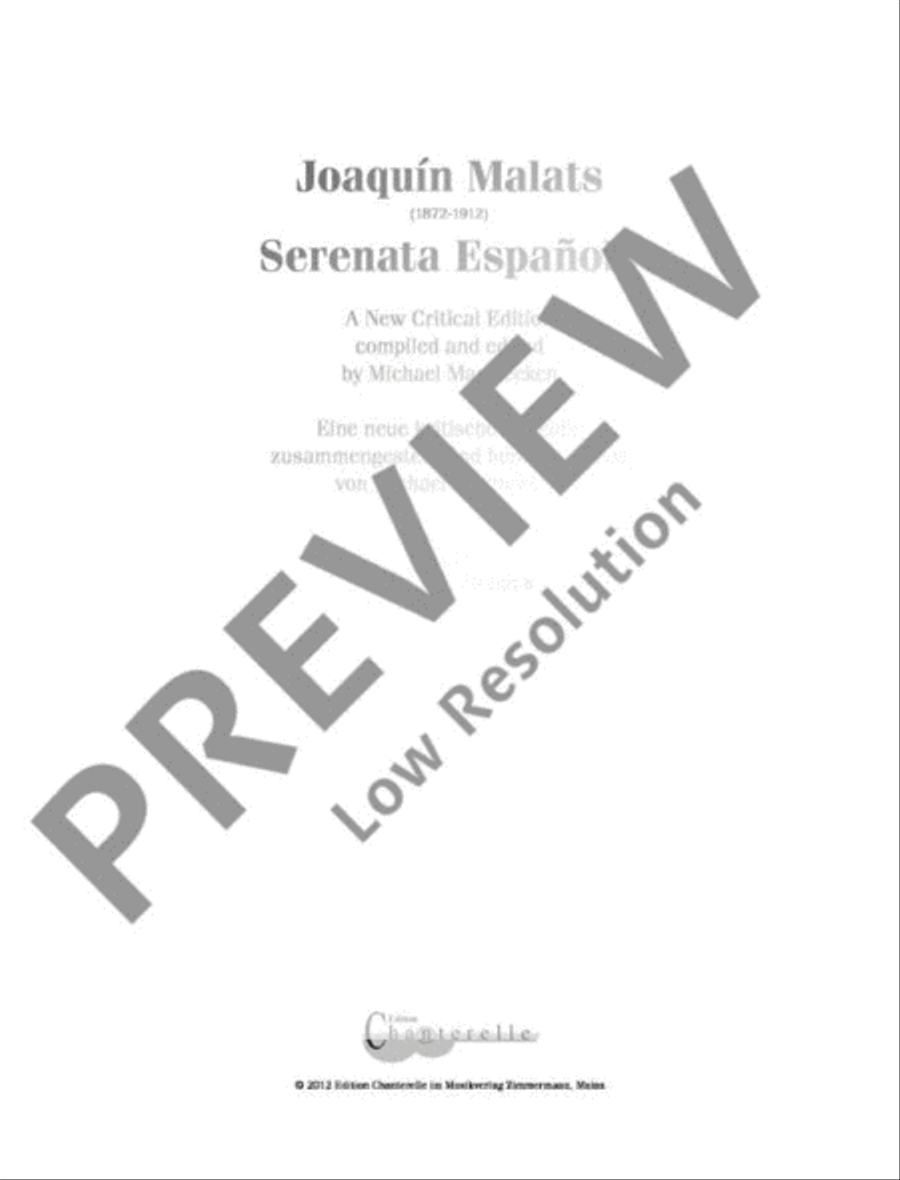 Serenata Española Serenata Española Classical Guitar scores gallery preview page 2