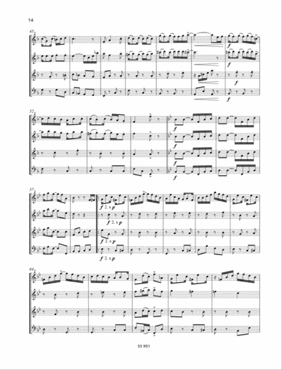 The Easy Winner The Easy Winner 4-Part scores gallery preview page 3