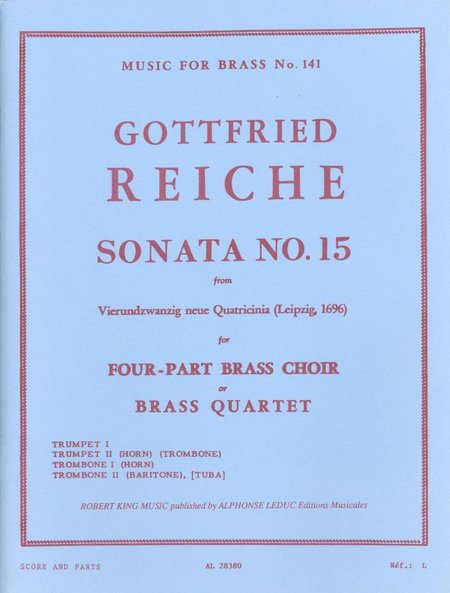 Sonata No.15 - Brass Quartet