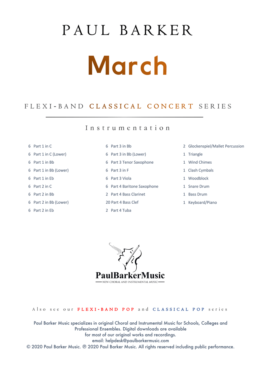 March From The Nutcracker (Flexible Instrumentation) Concert Band scores gallery preview page 2