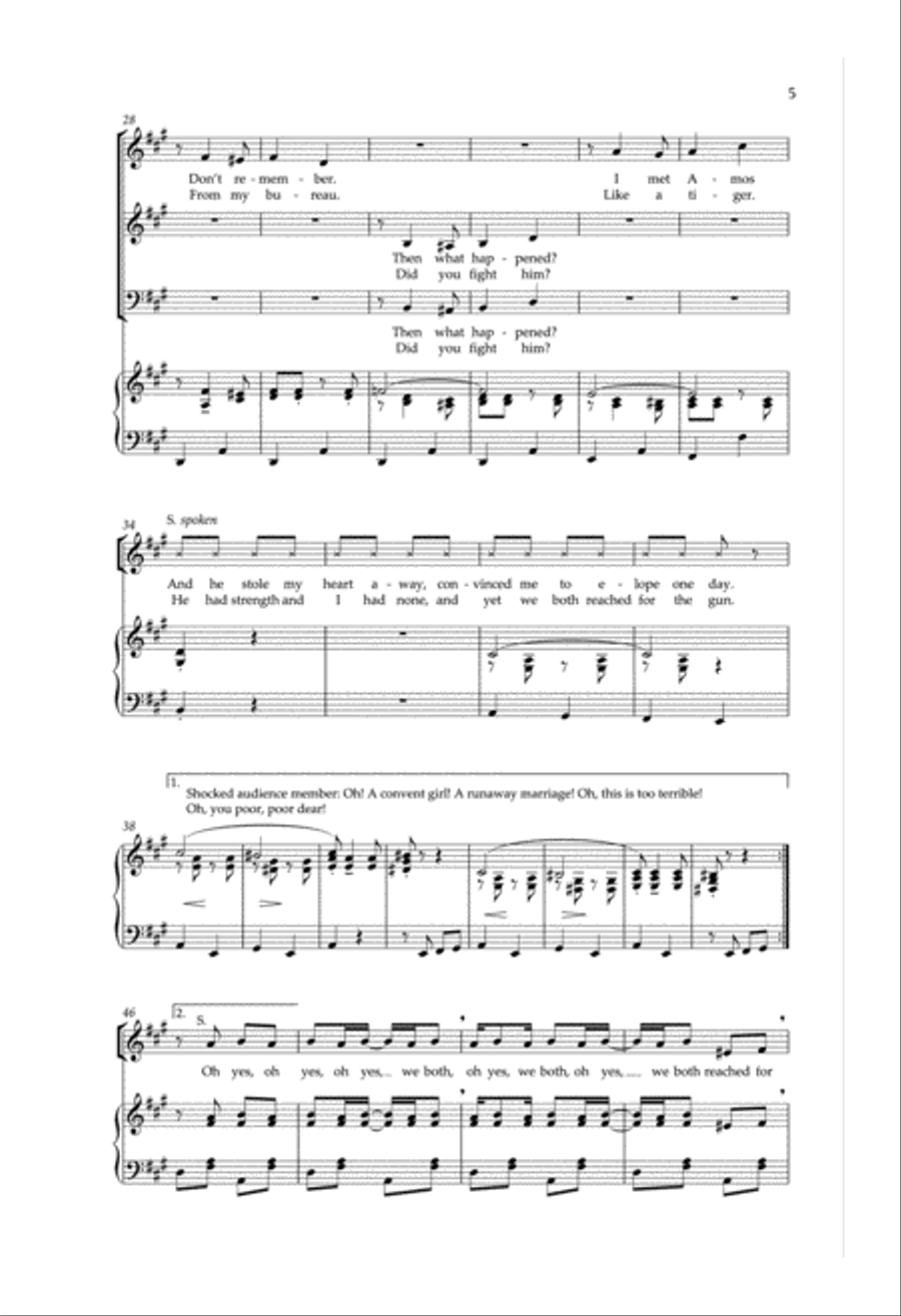 We Both Reached for the Gun 3-Part scores gallery preview page 4